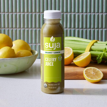 Suja Cold Pressed Celery Juice, 12 Fluid Ounce - 6 per case.