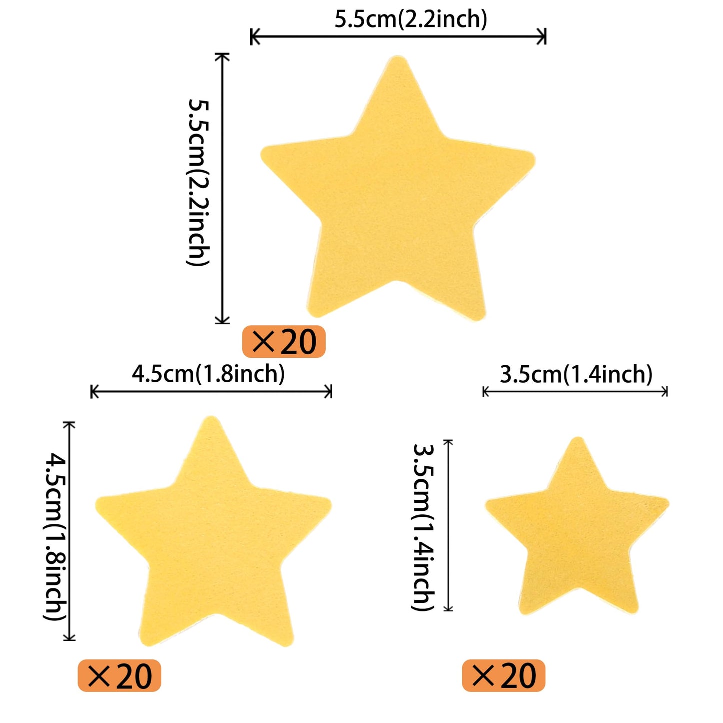 60 Pcs Edible Gold Star Cupcake Toppers Edible Stars For Cake Decorating Edible Twinkle Star Cupcake Picks Baby Shower Cake Deco