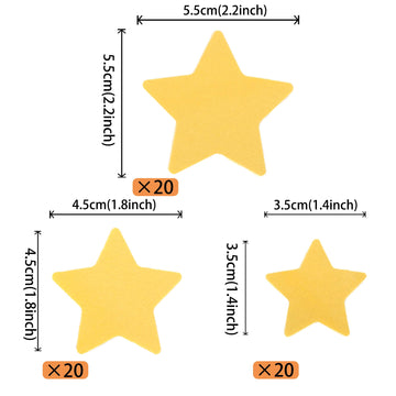 60 Pcs Edible Gold Star Cupcake Toppers Edible Stars For Cake Decorating Edible Twinkle Star Cupcake Picks Baby Shower Cake Deco