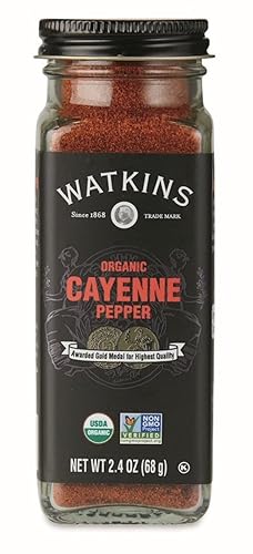 Watkins Gourmet Organic Spice Jar Cayenne Pepper 2.4 Oz