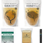 Raw Brewing Company Kombucha Starter Kit with Gaia & Honey Scoby, 6 Flavor Tea Pack, 7 Flavor Brew Booster, 84 Ounce