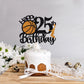 Crseniny Basketball Cake Topper, 25th Birthday Decoration, Sports Theme, Cheers to 25 Years, Ideal for Boys and Girls