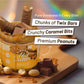 Rainbow Nut Butter, Twin Sticks Candy Bar Peanut Butter, Spread, Treat, Snack, Dessert, Caramel Bits, Caramel Syrup, Milk Chocol