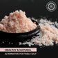 Pride Of India - Dark Himalayan Pink Salt - Enriched w/ 84+ Natural Minerals, Fine Grind 1 Pound (16 oz) Dual Sifting Jar - Easy