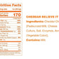 Moon Cheese Cheddar Believe It, Crunchy 2 oz (3-Pack) Protein-Rich Keto Snack, 100% Real Cheese