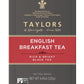 Taylors of Harrogate English Breakfast Tea Bags - 50 Count, Model 336A