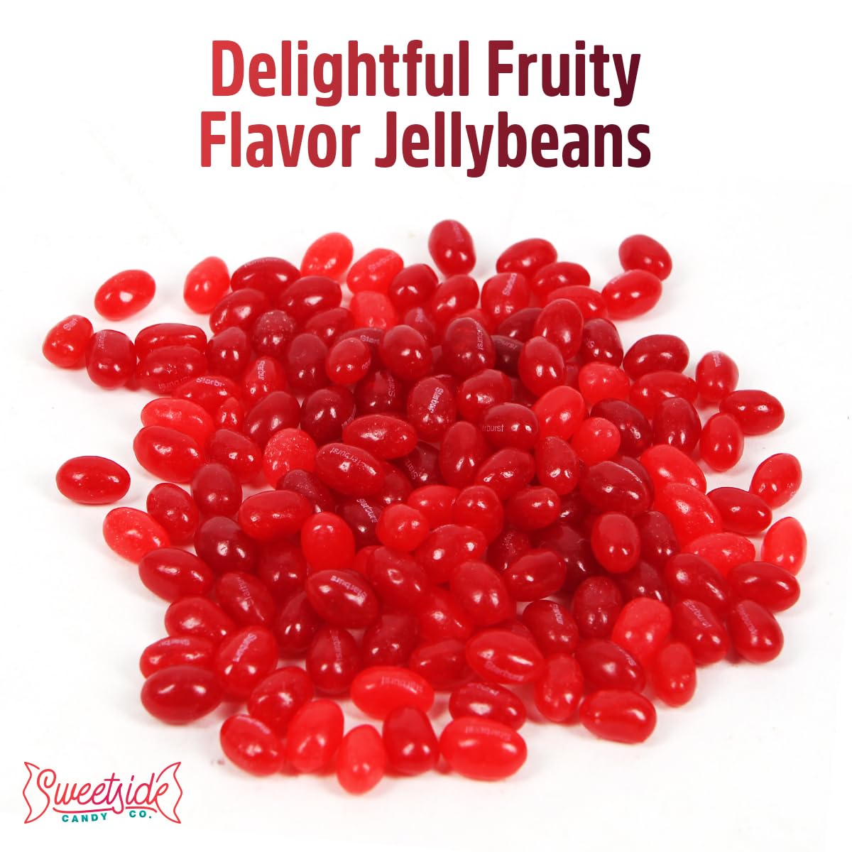 Favereds Jelly Beans Fruit Chews Candy For Kids And Party Favors - Starburstjelly Beans Fave Red Candies Watermelon, Cherry, And