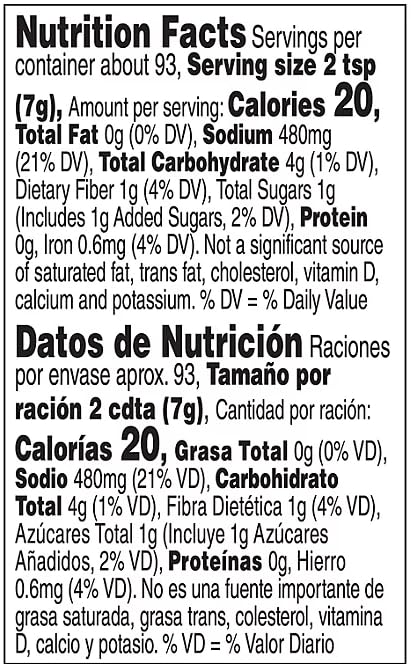 Tonees Taco Seasoning Blend, 23 Oz, All-Purpose Mexican Spice Mix For Chicken, Pork, Beef