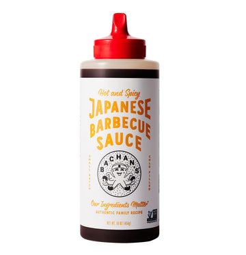 Bachan'S - Japanese Barbecue Sauce - Hot & Spicy, 16 Oz, Small Batch, Non Gmo, No Preservatives, Vegan And Bpa Free. Condiment F