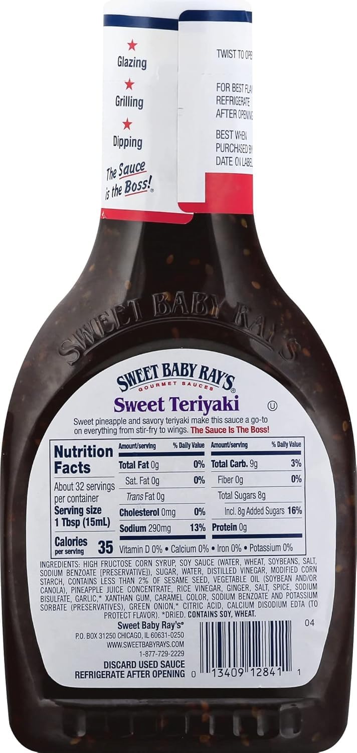 Sweet Baby Ray'S Gourmet Sauce & Marinade Variety Pack 1 Sweet Red Chili Sauce, 1 Teriyaki Sauce, 1 Honey Mustard Dipping Sauce.