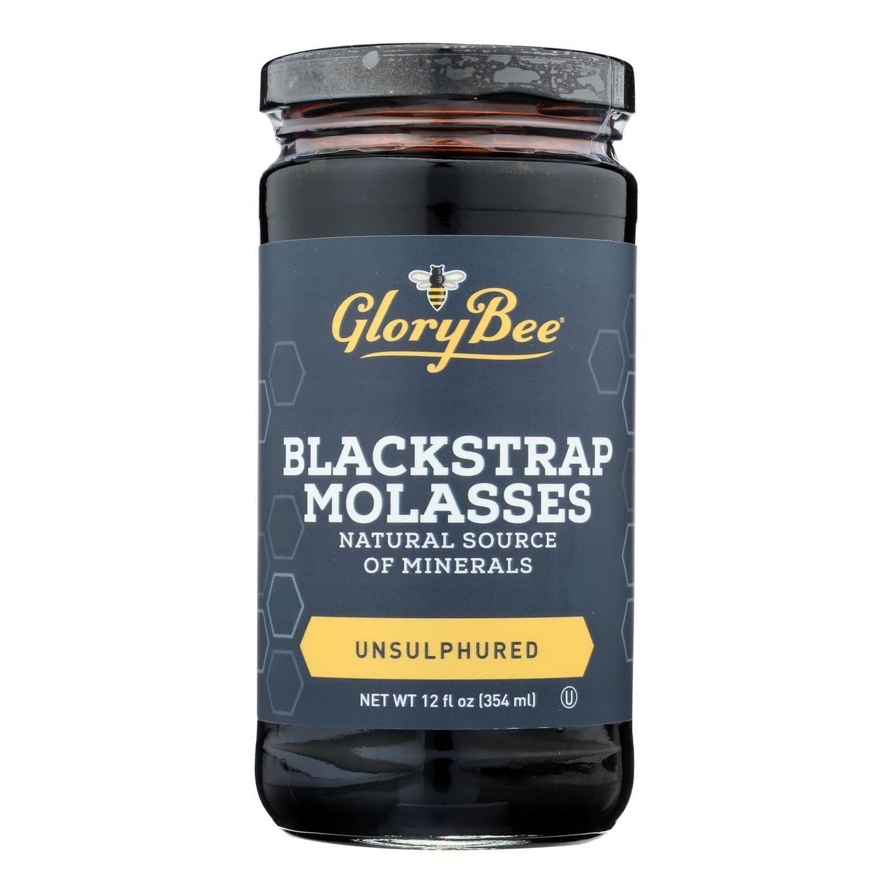 Aunt Pattys Unsulphured Blackstrap Molasses (12x12oz )12