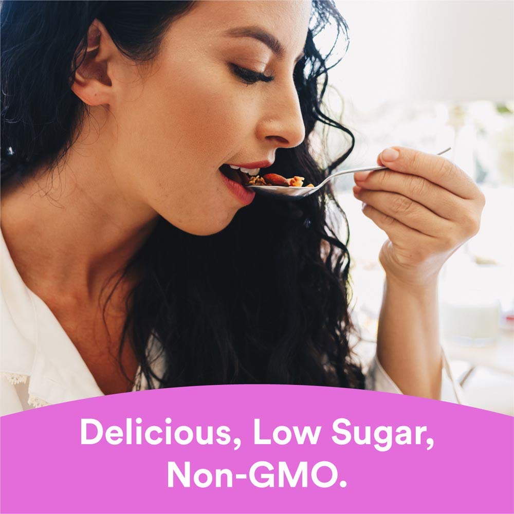 Gr8Nola The Original - Healthy, Low Sugar Bulk Granola Cereal - Made With Superfoods, Whole Almonds, Honey, Cinnamon And Flaxseed, Soy Free, Dairy Free And No Refined Sugar - 4.5Lb Resealable Bag