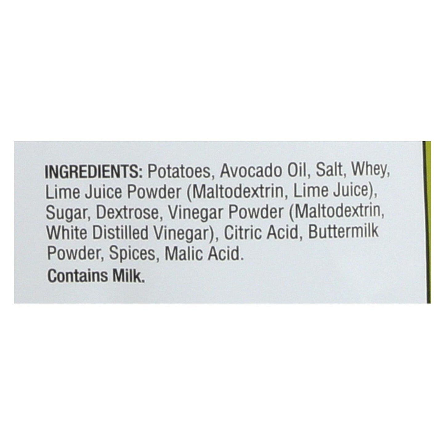 Good Health Kettle Potato Chips, Avocado Oil Chilean Lime, 5 Ounce (Pack Of 12)