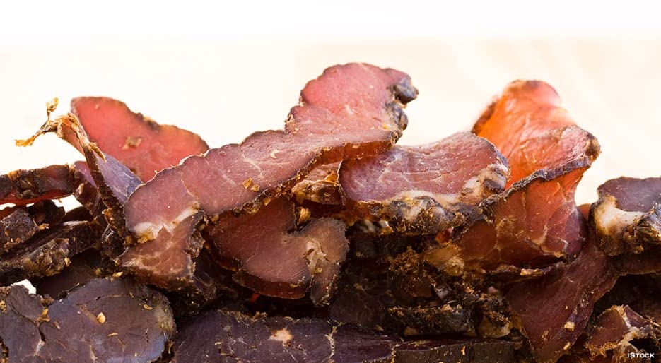 Biltong Depot - Natural Biltong 1Lb (16Oz) Lean Without Fat Cut Paleo And Keto Friendly/No Preservatives, No Msg, No Gluten, No