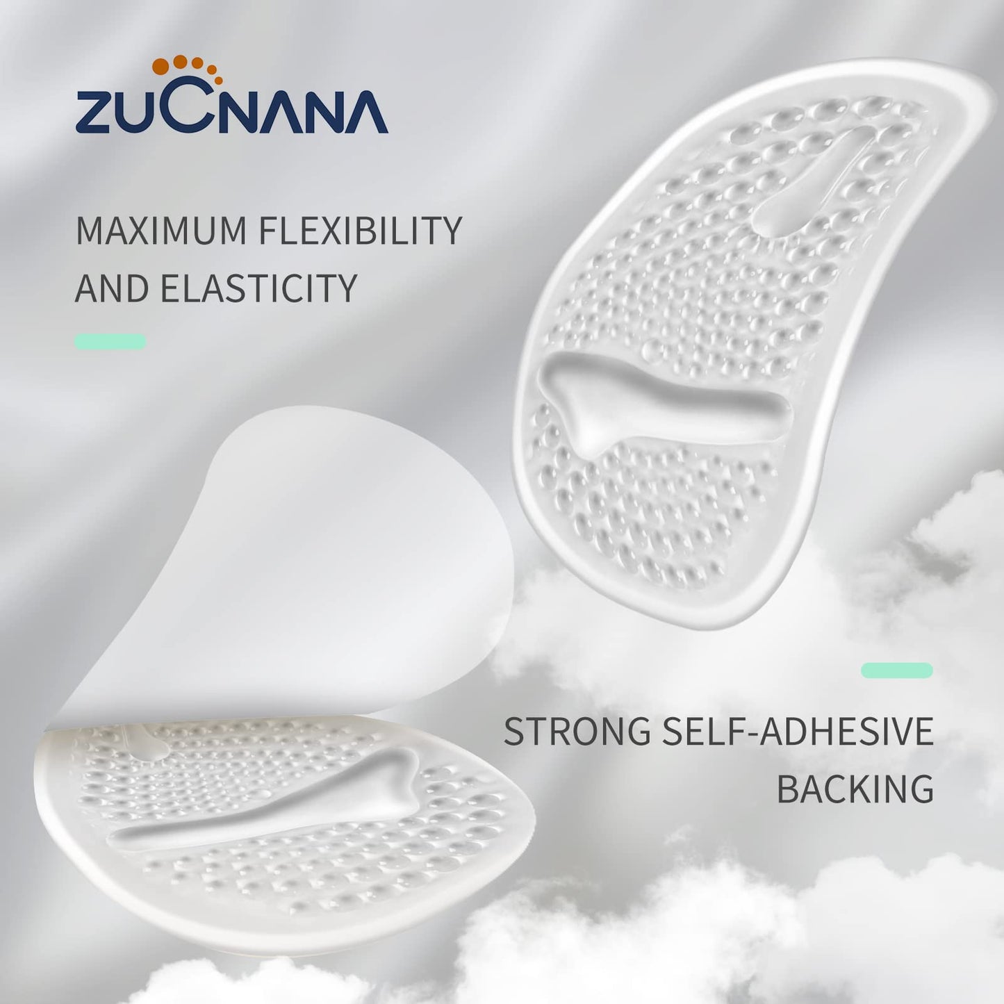 Metatarsal Pads (2 Pairs Shoe Inserts Women) | Soft Gel High Heel Inserts | Invisible Ball Of Foot Cushions For Women Foot Pain