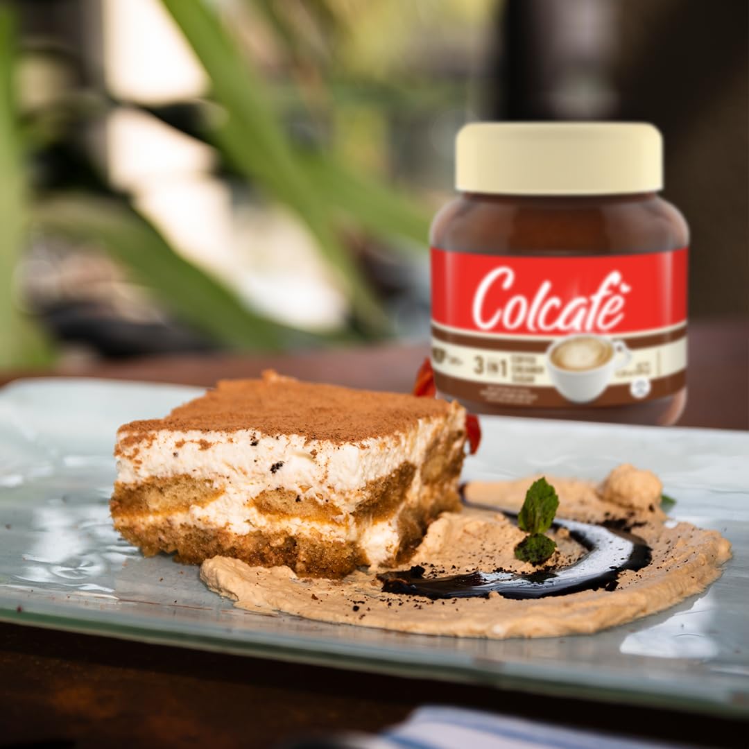 Colcafé 3-In-1 Coffee Mix Jar | Coffee, Cream & Sugar In A Delicious Cup | Cholesterol Free | 100% Colombian Coffee | 13.4 Ounce (Pack Of 1)
