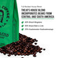 Trejos Tacos Coffee House Blend Dark Roast Whole Bean, 12 Ounce, 100% Arabica
