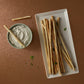 Alessi Imported Breadsticks, Rosemary Autentico Italian Crispy Bread Sticks, Low Fat Made with Extra Virgin Olive Oil (Rosemary,