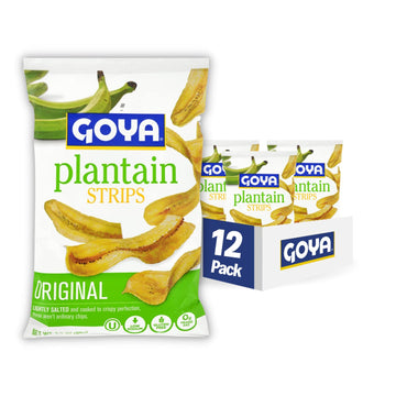 Goya Foods Plantain Chips Strips, 3.5 Ounce (Pack Of 12)