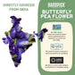 HANDPICK Butterfly Pea Flower Tea - 100 Herbal Tea Bags, Caffeine Free, Non-GMO, Premium Dried Flowers for Blue & Purple Drinks
