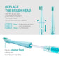 Vekkia Kids Electric Toothbrush Replacement Heads - 7X More Plaque Removal, End-Rounded 3D Curved Soft Bristles, Gentle & Effici