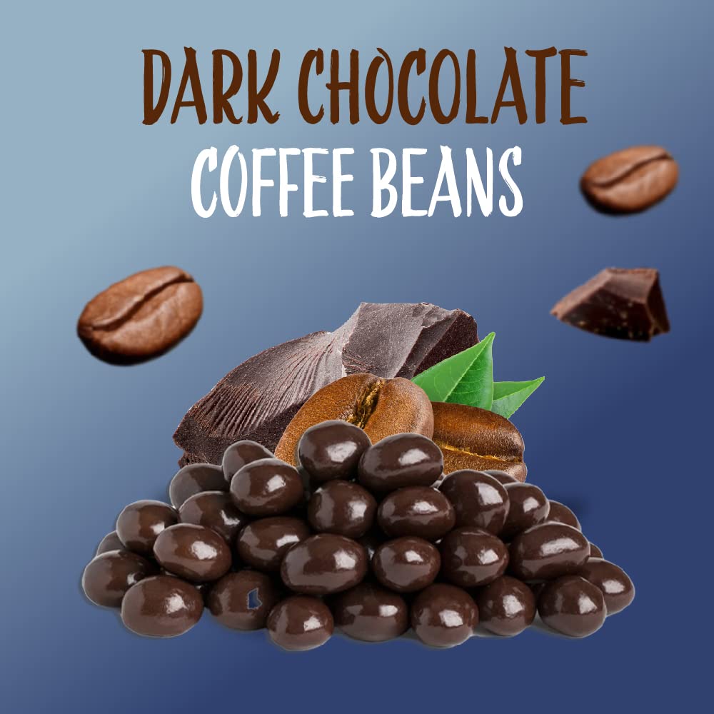 SUNNY ISLAND Dark Chocolate Covered Espresso Coffee Beans, 2-Pound Bag, Brown