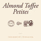 Enstrom Dark Chocolate Almond Toffee Petites 60Oz Box | Bite-Size | Gluten Free | Kosher Dairy | All Natural