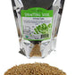 Organic Non-GMO Whole Oat Grain Seeds (With Husk Intact)- 1 Lb Re-Sealable Pouch- Oats Seed Grains, for Sprouting, Oat Grass, An