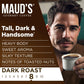 Maud'S Dark Roast Instant Coffee Packets Single Serve, 26 Ct | Tall Dark & Handsome | 100% Arabica Dark Roast Coffee Solar Energ