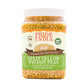 Pride Of India - Indian Split Yellow Pigeon Peas - Protein & Fiber Rich Toor (Arahar) Dal, 3.0 Pound Jar
