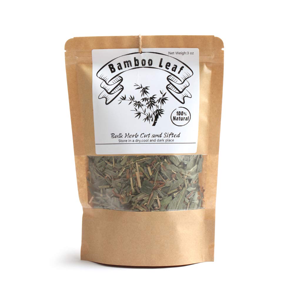 EidolonGreen Bamboo Leaves Tea, Organic Dried Loose Leaves, 3 Ounce Pack