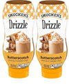(Pack of 2) Sundae Syrup Butterscotch Drizzle Flavored Syrup  20 oz