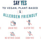 The YES Bar Six Flavor Variety Pack - Plant Based Protein Snack - Vegan, Gluten Free, Low Sugar - 6 Count