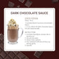 Monin - Dark Chocolate Sauce, Velvety And Rich, Great For Desserts, Coffee, And Snacks, Gluten-Free (12 Ounce, 6-Pack)
