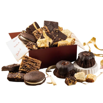 Dulcet Chocolate Lovers Ganache Bakery Collection Fudge Brownies, Whoopie Pies & More Ideal For Parties, Holidays, Sympathy, Get Well, Family