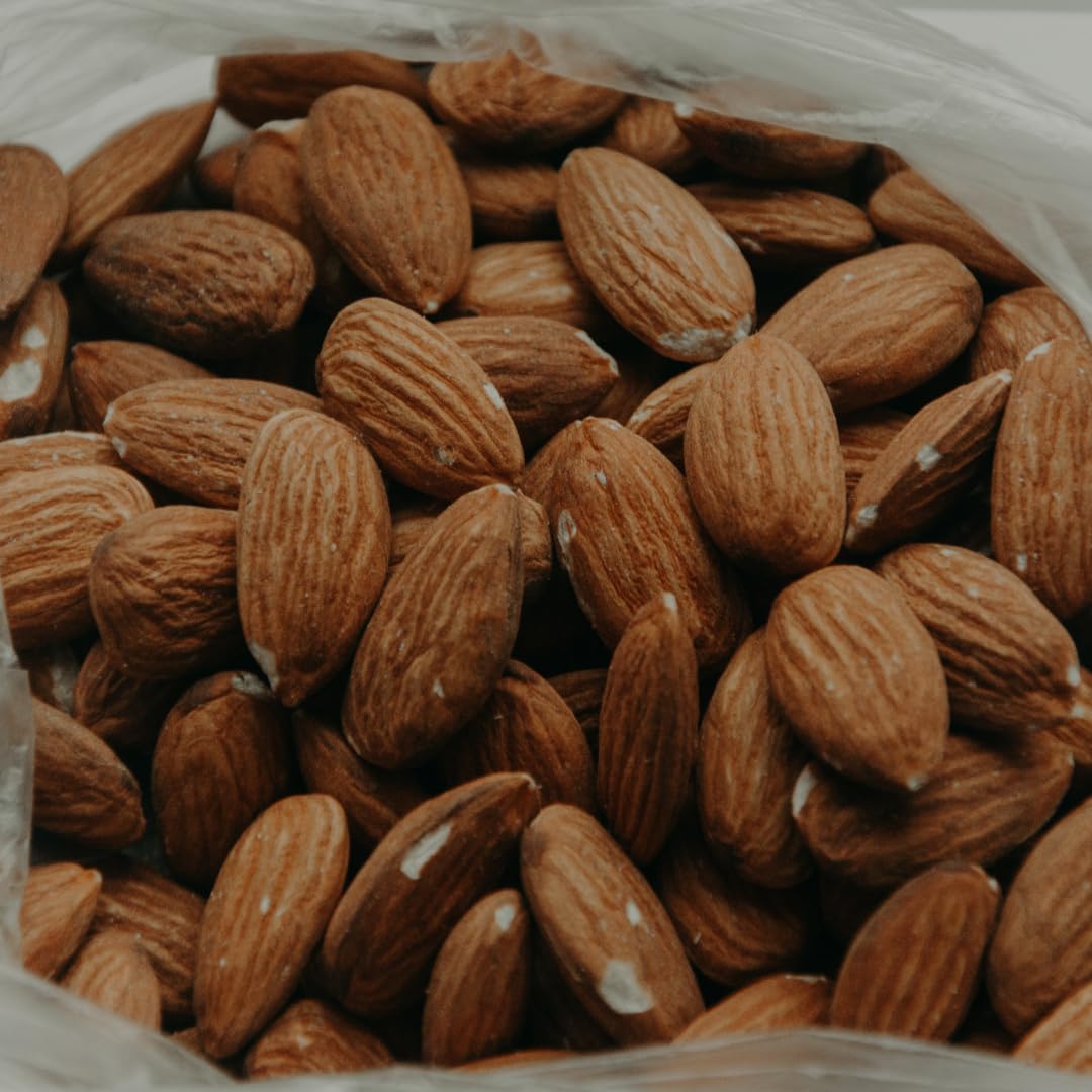 Lark Ellen Farm Raw Almonds, Sprouted Unsalted, Steam Pasteurized, Certified Usda Organic, Gluten-Free Whole Shelled California