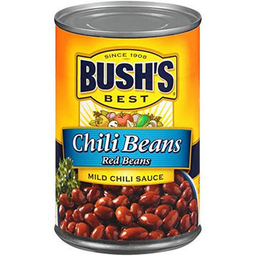 Bushs Best Red Beans in Chili Sauce, Mild, 16 oz