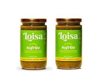 Loisa Sofrito Cooking Sauce  Non-GMO  No-MSG  No Preservatives  No Artificial Coloring  No Artificial Flavors  Vegan  Pure Latin Flavor (Classic Sofrito Two Pack)
