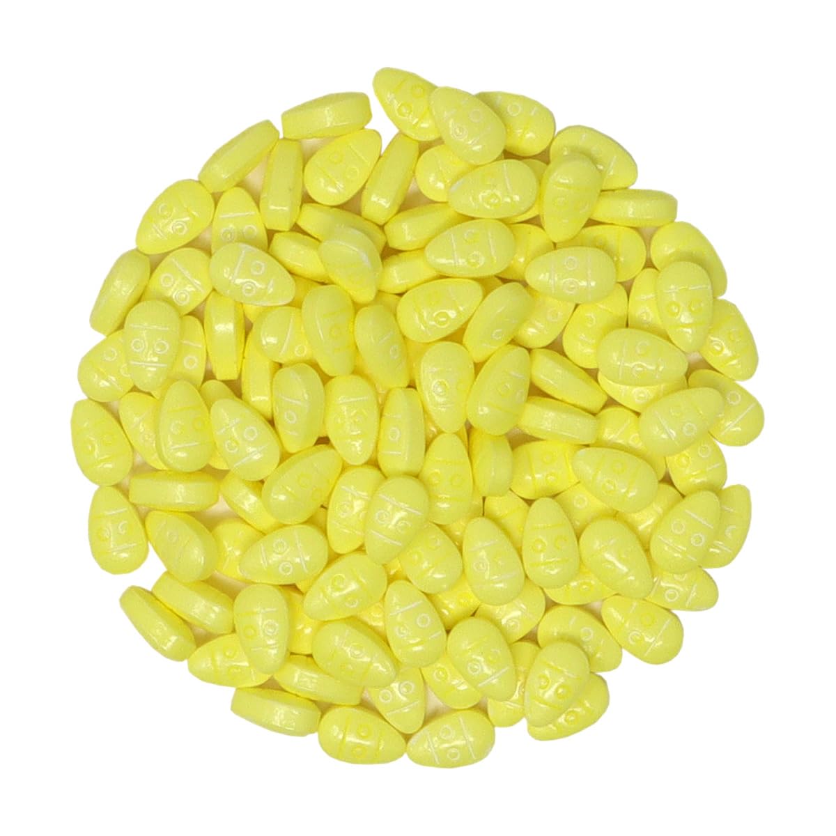 Mystic Sprinkles Easter Candy Shapes Sprinkles (Yellow Easter Eggs, 1 Pound Bag)