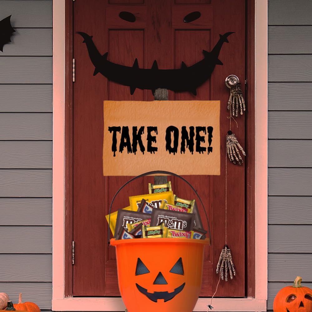 Mars Halloween Candy Variety Pack - M&MS, SNICKERS, TWIX, MILKY WAY - 200 Count Bulk Bag