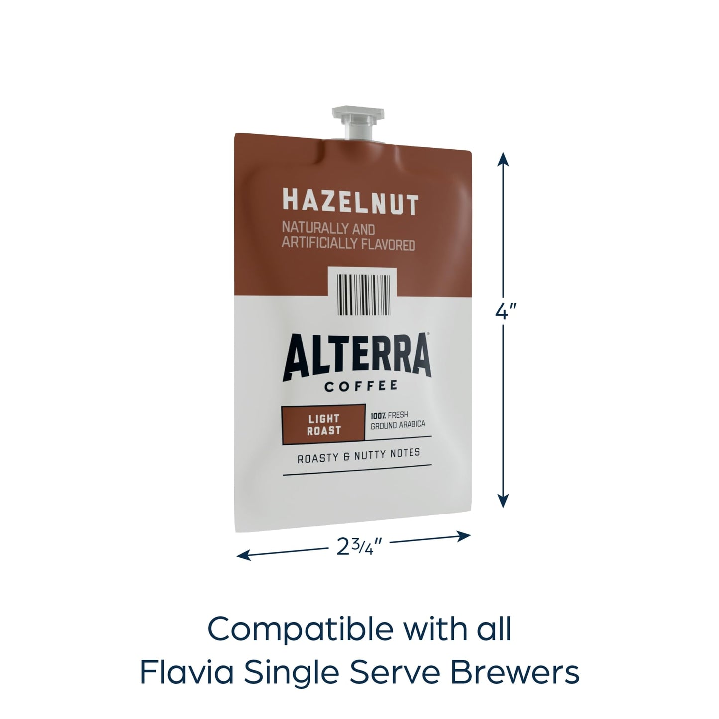Alterra Hazelnut Coffee Flavia Freshpacks, Case Of 40