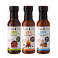 Simple Girl Organic Bbq Sauce - Carolina, Country Sweet, Southern Blend - Organic, Gluten Free, Vegan, Paleo, Keto, Diet Friendly - 12Oz 3 Pack