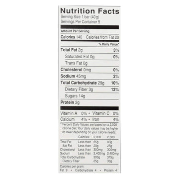 Glutino, Bar Brkfst Gf Wf Blueberry, 7.05 Oz, (Pack Of 12)