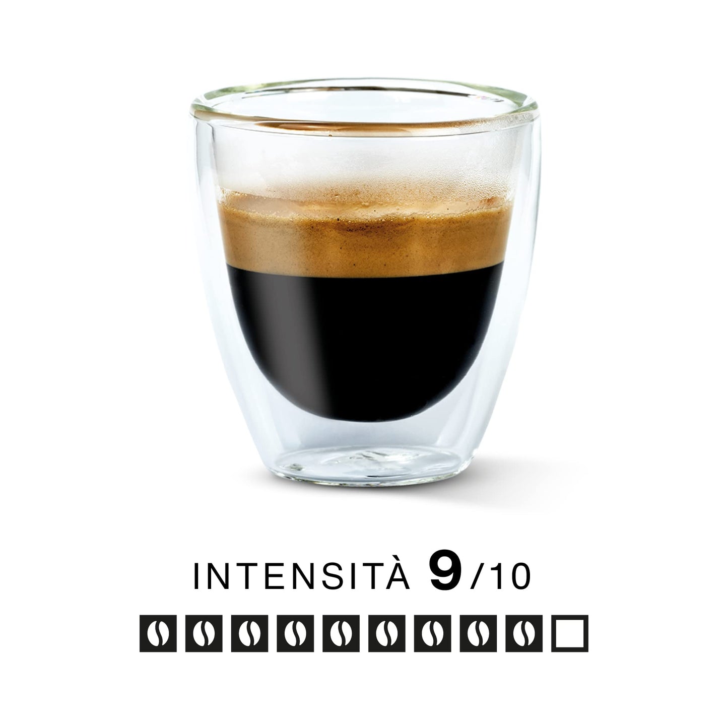 ITALIAN COFFEE FOR ESPRESSO LOVERS Coffee compact pieces for RIVO Machines, Vigoroso, 50 Count (Pack of 1)