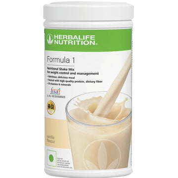 Herbalife Formula 1 Nutritional Shake Mix, Vanilla, 500g (17.62 oz), Meal Replacement