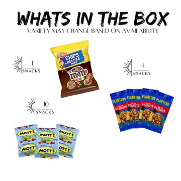 Desert Sun Snacks Mega Treat Variety Snack Box, 50 Count, 0.96 Ounce Packs, Ideal for Gifts, Office, School, and Travel