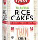 Galil Ultra-Thin Rice Cakes with Chia & Quinoa Pack of 12 | All-Natural, Non-GMO, Low Fat, Gluten-Free Rice Cakes 3.5oz.