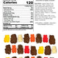Sweetgourmet Milk Chocolate Covered Gummy Bears | Cherry, Orange, Pineapple, Strawberry/Banana | 1 Pound