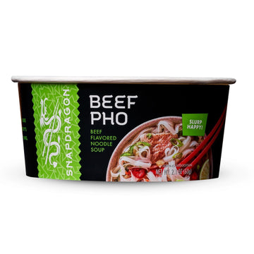Snapdragon Beef Pho, Beef Flavored Noodle Soup Bowl, 2.1 Ounce (Pack Of 6)