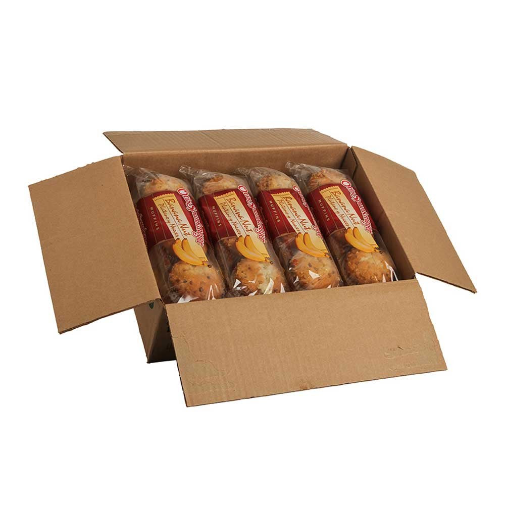 Otis Spunkmeyer Delicious Essentials Banana Nut Muffin, 4 Ounce -- 24 Per Case.